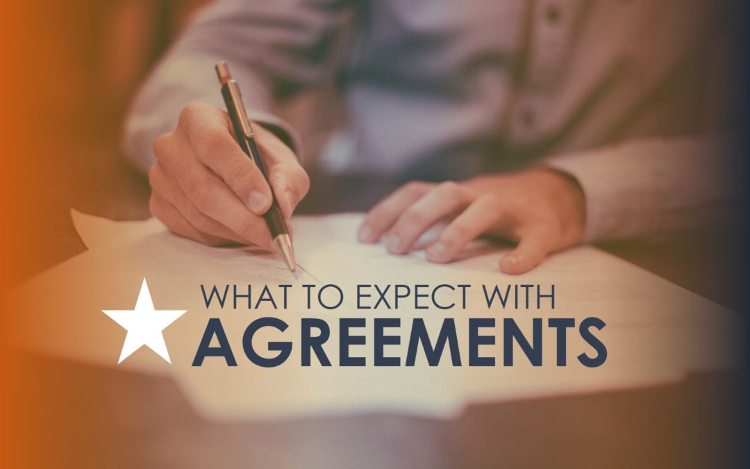 What To Expect With Agreements